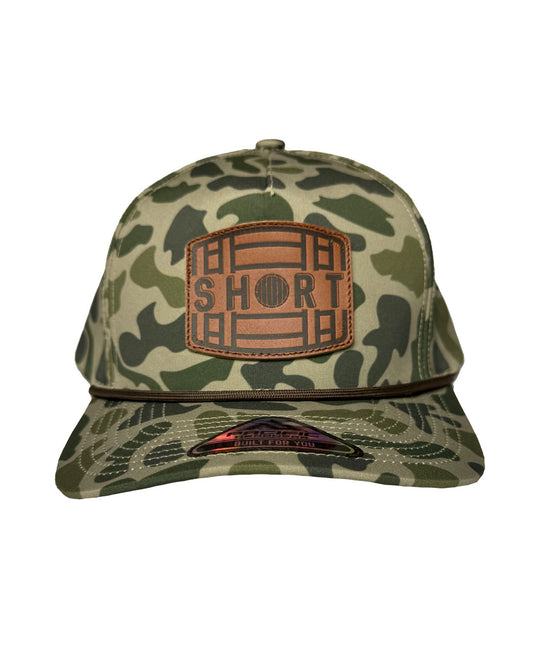 Shortbarrel Bourbon "Barrel" Dark Green Camo Hat